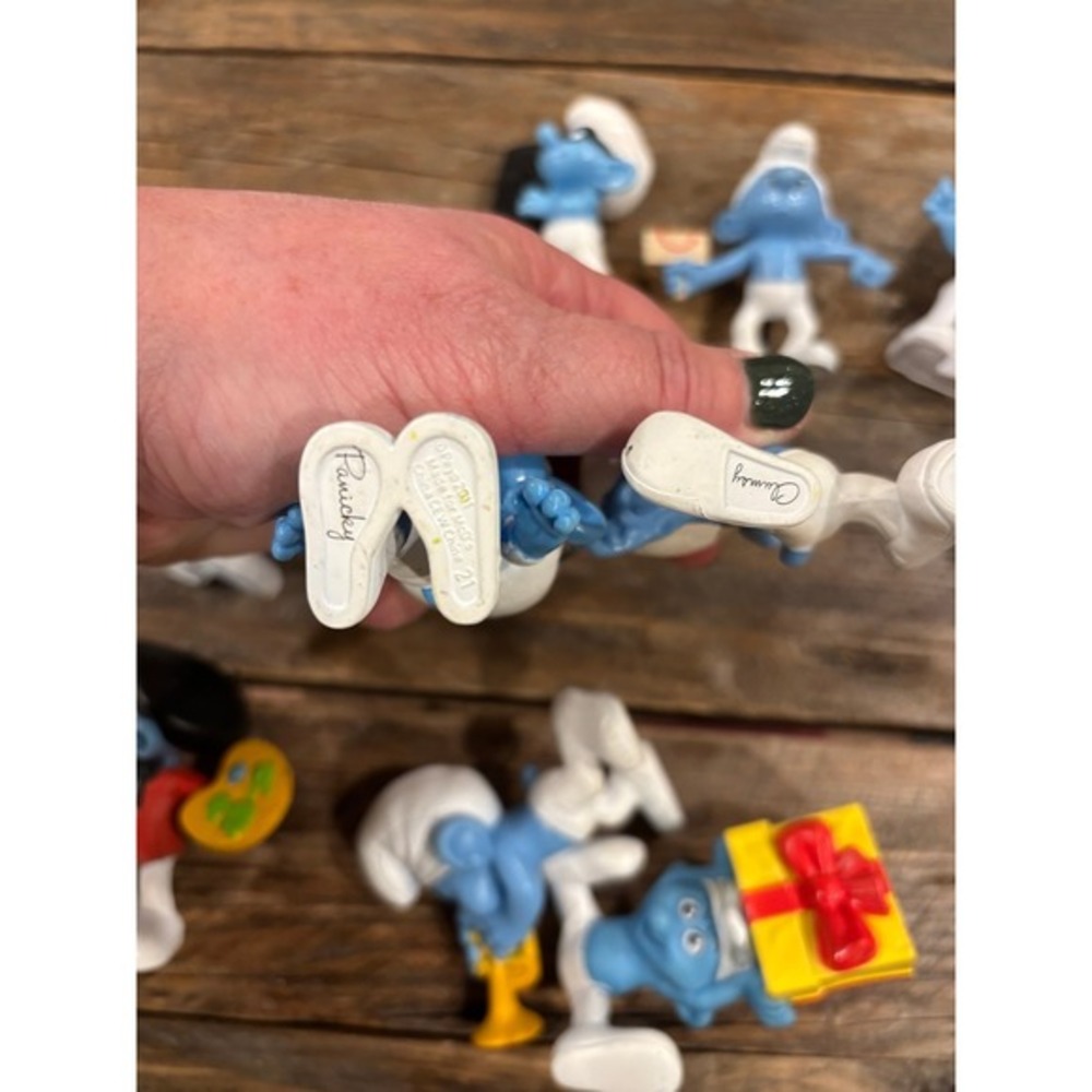 Smurf lot‎ of 11 figures - Picture 4 of 5
